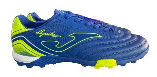 Tenis De Futbol Joma Aguila 2201 Turf Originales Fut7 Blue