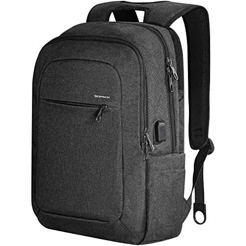 Mochila Para Laptop Kopack Slim Business Usb Anti Ladrón - L