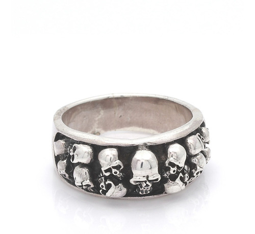 Anillo Skull Catacumbas. Plata 925