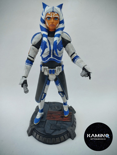 Ahsoka (clone Trooper) Impresion 3d - Star Wars