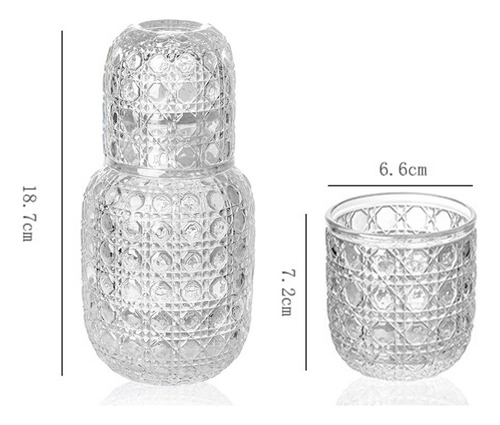 Juego De Jarra Y Vaso De Agua Junto A La Cama Juego De Claro