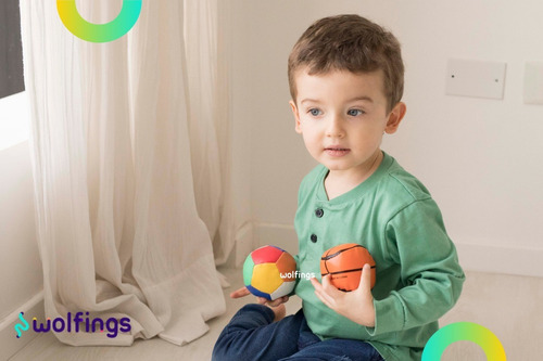 Pack X3 Pelotas Blandas Soft Juguete Bebe Juego Didactico