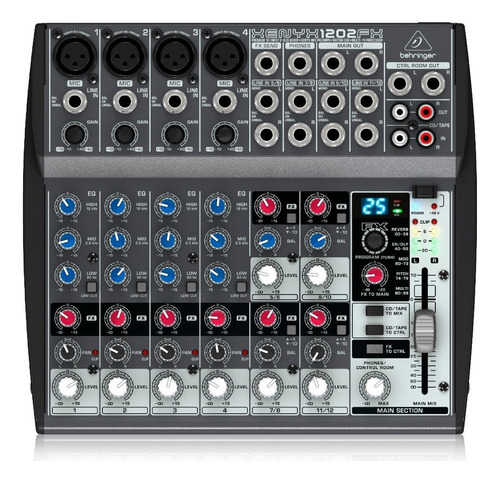 Consola Behringer 1202FX Xenyx de mezcla 220V