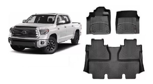 Alfombras Weathertech Toyota Tundra 2014/2021 Doble Cabina