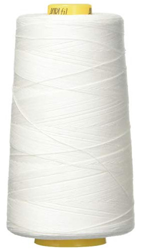 Mako Cotton 3 Ply Longarm 40wt 3280yds Natural White Th...