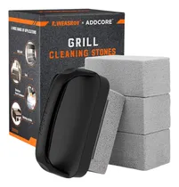 Comprar Piedra De Limpieza De Parrilla Con Mango Resistente Al Calor