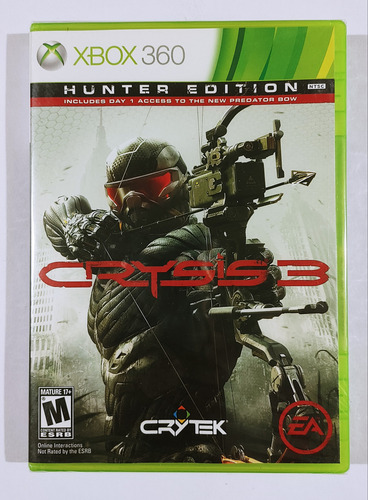 Crysis 3 Hunter Edition - Xbox 360 Físico Nuevo & Sellado