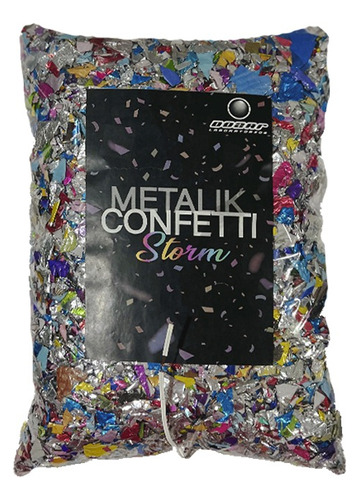 Confeti Metálico Multicolor Detonable Efecto Lluvia 200g