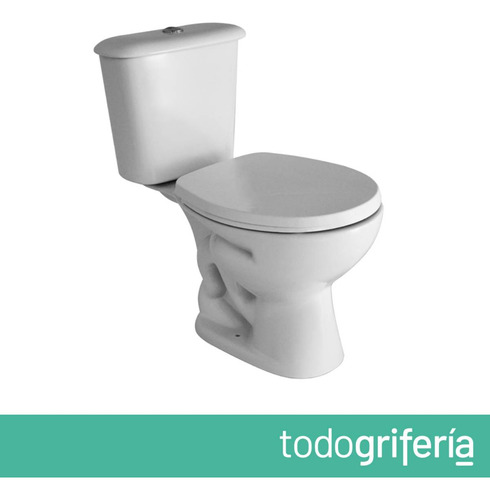 Combo Inodoro Deposito Tapa Ferrum Andina