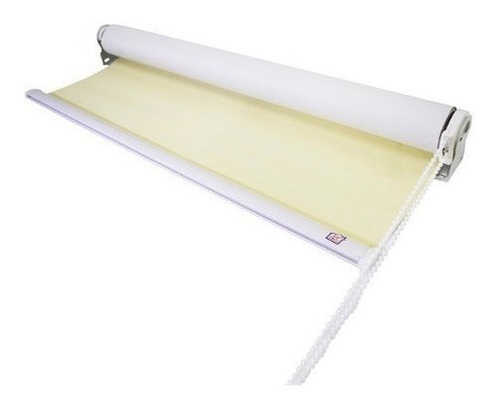 Cortina Roller Blackout 60x240cm Color Beige Instala Fácil