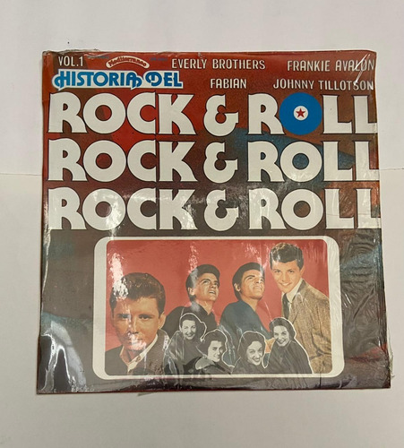 Lp 33 1/3rpm Historia Del Rock & Roll Vol. 1 Artistas Varios