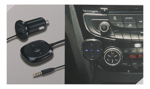 Bc20 Aux Cargador Soporta Aux Bluetooth Manos Libres Kit De