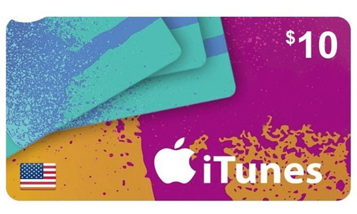 Tarjeta Gift Card Itunes 10 Usd Usa  - Entrega Inmediata