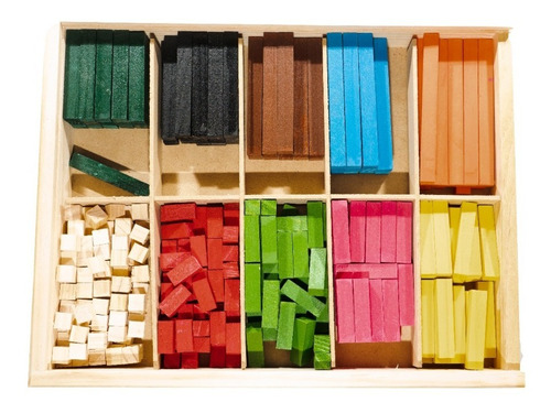 Regletas De Madera Cuisenaire Estuche