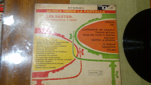Disco Vinilo Lp Lex Baxter Su Orquesta Y Coro