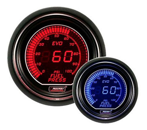 Reloj Presión Combustible Electrónico 52mm Evo Ar Prosport