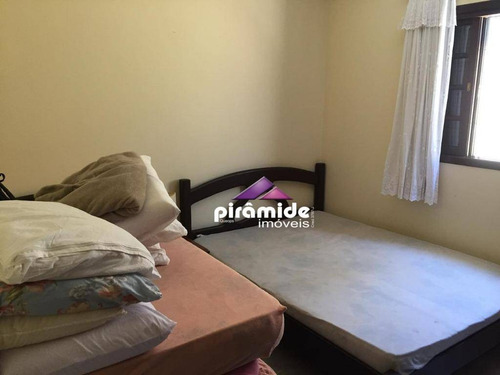 Casa Com 3 Dormitórios À Venda, 135 M² Por R$ 550.000,00 - Pontal De Santa Marina - Caraguatatuba/sp - Ca5896