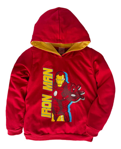 Conjunto Para Niño 3928-4 Iron Man Color Rojo Marvel