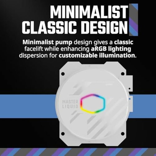 Cooler Master 360l Core White Argb Aio De Circuito Cerrado