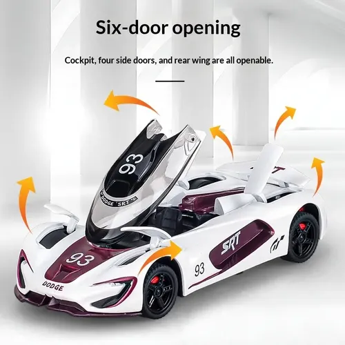 Modelo De Carro Dodge Srt Tomahawk Com Som Infantil | MercadoLivre