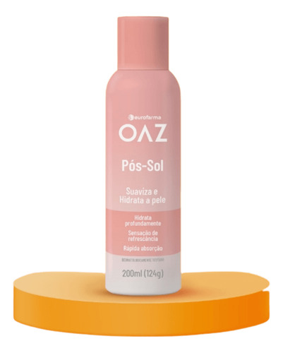Pós-sol Aerossol Oaz 200 Ml