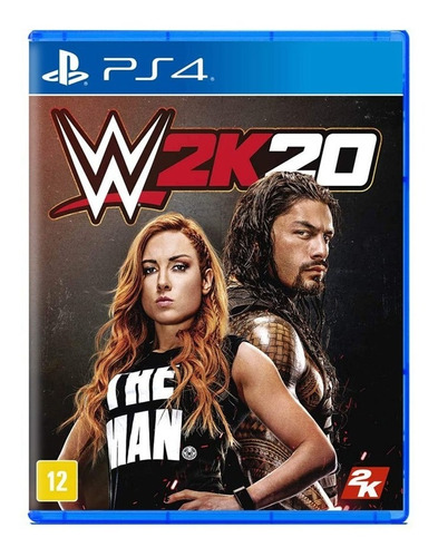 Wwe 2020 - W 2k20 - Ps4 - Novo - Lacrado - Física