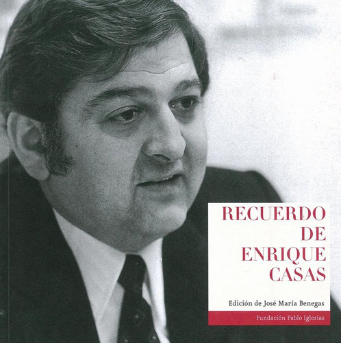 Libro Recuerdo De Enrique Casas - 