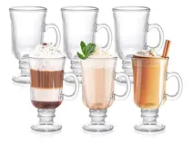 Comprar Tazas Para Capuchino Café Té Vidrio 250ml Cappuccino Pack 6