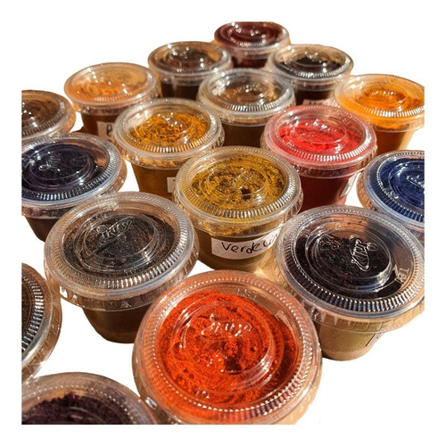 Pigmentos / Colorantes Para Parafinas Y Ceras (20 Pigmentos)