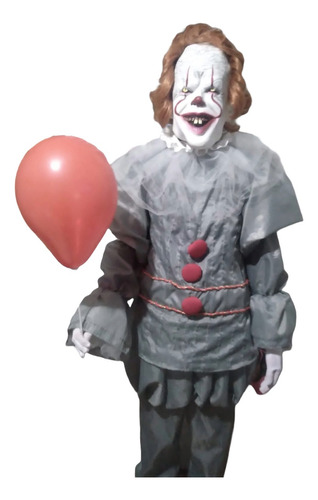 Disfraz Payaso It Pennywise Halloween Alquiler Por 24 Hs