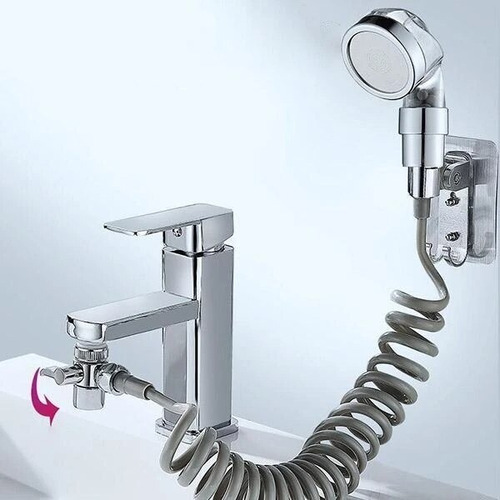 Cabezal Ducha Externo Para Lavamano Fregadero+accesorios