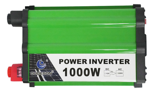 Inversor Voltaje Auto Vehículo Panel 12v/220v 1000w