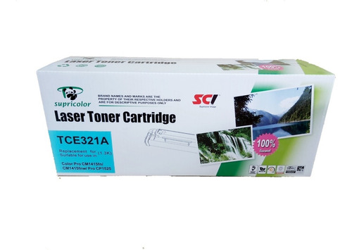 Toner Alternativo Hp Ce321a (128a) Cyan