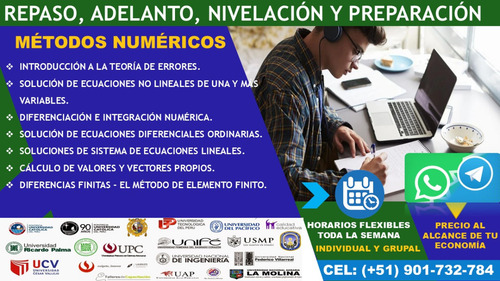 Clases De Matemática, Física, Química E Ingeniería