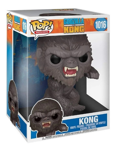 Imagen 2 de 2 de Funko Pop Kong (1016) 10 Pulgadas Godzilla Vs Kong