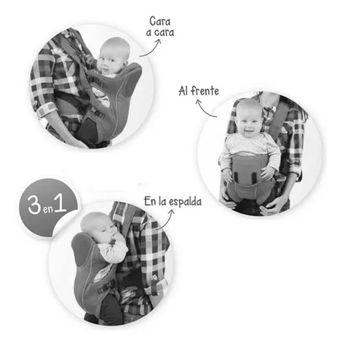 Mochila porta bebe baby one hotsell