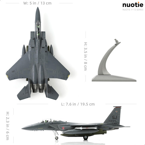 Caza Bimotor American Eagle F-15e Clásico Prefabricado