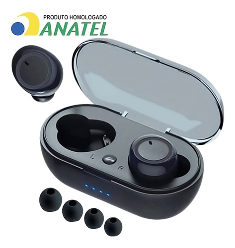 Fone Bluetooth Som Alto Compatível C/ iPhone E Android