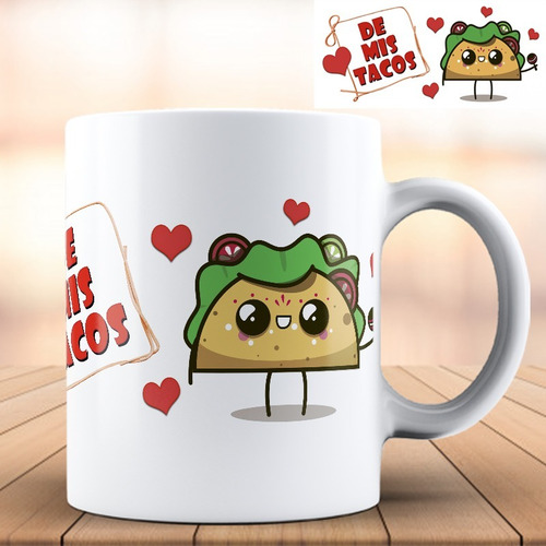 2 Tazas Pareja Eres La Salsa De Mis Tacos