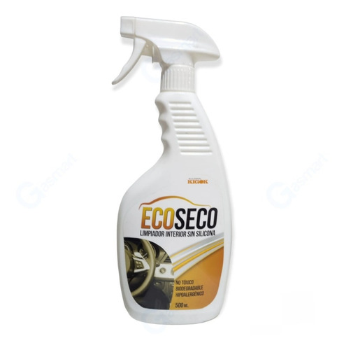 Lavado De Auto En Seco Tapizado + Exterior Ecoseco 2x500ml