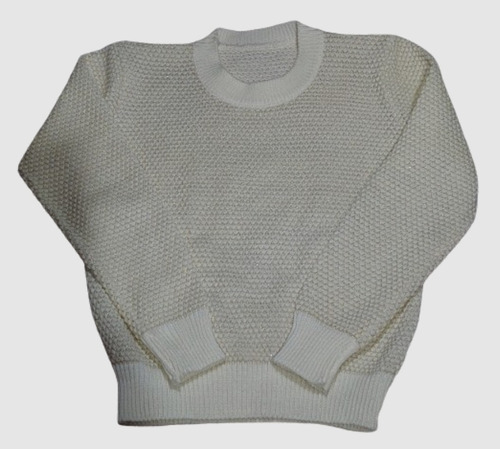 Suéter Con Brillos Dorados Crop Sweater