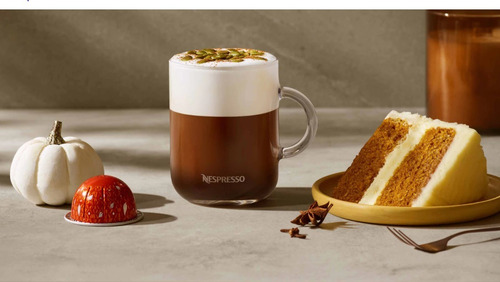 Imagen 4 de 5 de 30 Cápsulas Nespresso Vertuo Pumpkin Spice Cake Limited Edit