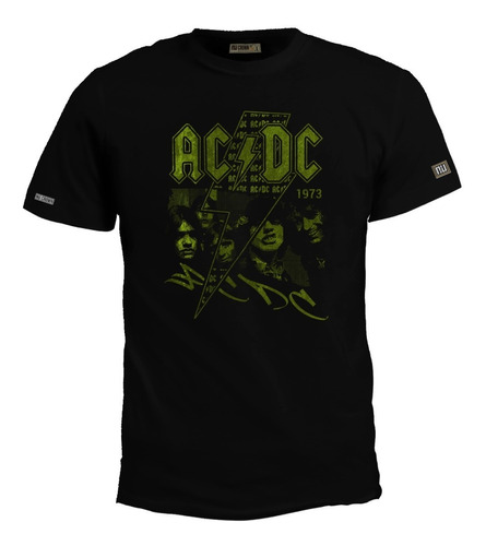 Camiseta Ac Dc Rock Banda Metal Acdc Eco