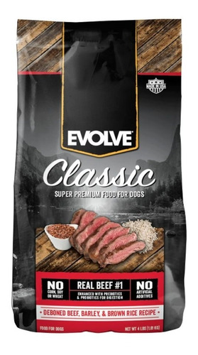 Evolve Dog Classic Carne 3.5lb