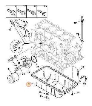 Carter De Aceite De Motor Citroen Berlingo 1.9 Diesel