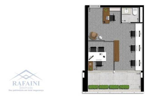 Sala Para Alugar, 37 M² Por R$ 3.012/mês - Paulo Faccini(x)tiradentes Macedo - Guarulhos/sp - Sa0142