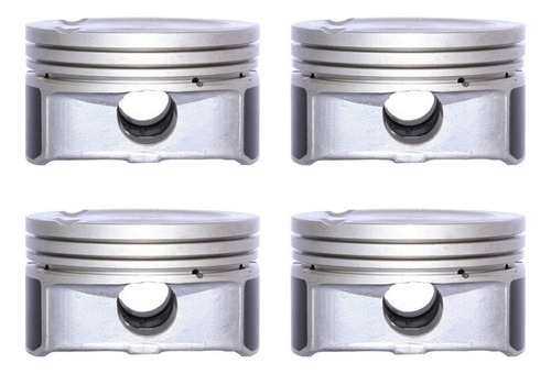 Juego Piston Jg Anillos + 0.50 Metal Biela  Rio 1.4 11 14