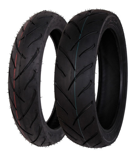 Imagen 1 de 1 de Kit Cubiertas 110 70 17 + 140 60 17 Yamaha Fz 16 Ancha