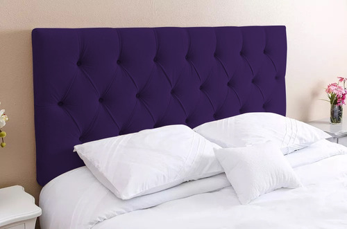 Cabeceira Cama Box King Estofada Varias Cores 195 Black