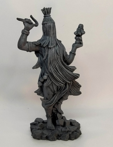 Orixá Obaluae / Olomu Estatua Em Resina 23 Cm